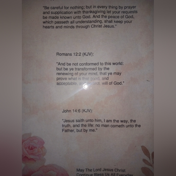 Bible Verses Picture Digital Art Print - Picture 3 of 5